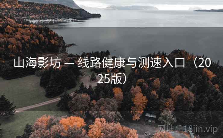 山海影坊 — 线路健康与测速入口(2025版)