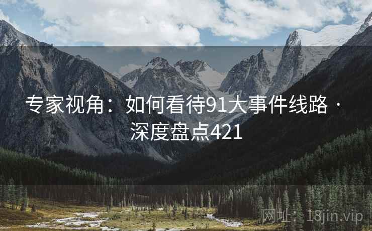 专家视角:如何看待91大事件线路 · 深度盘点421