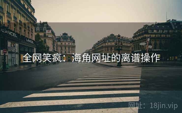 全网笑疯:海角网址的离谱操作