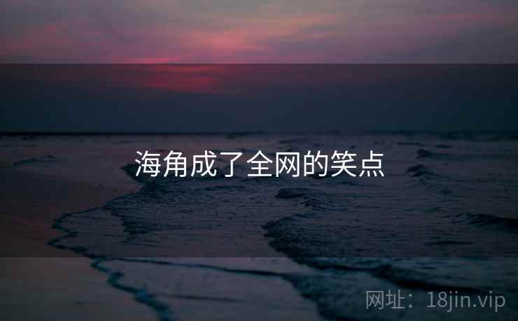 海角成了全网的笑点